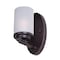 Maxim Lighting Corona 1-Light 4.5" Wide Oil Rubbed Bronze Vanity Light 10211FTOI - alternate 2